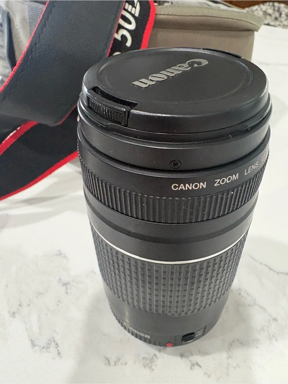 Canon Black DSLR Camera with 2 lenses. Canon 50D